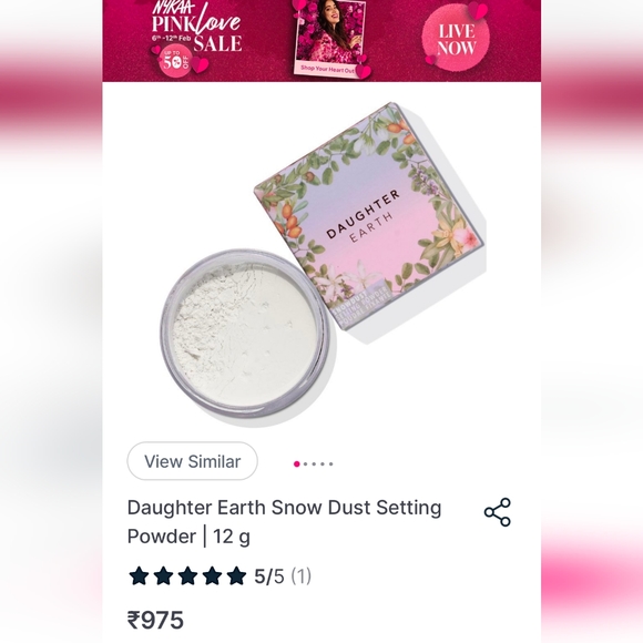 d au g ht er 's ea r th Other - setting powder